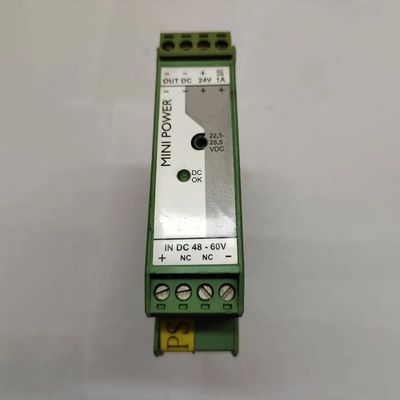 2866271 MINI-PS-48-60DC/24DC/1 для импульсного источника питания Phoenix 48 V DC - 60 24 DC/1 A