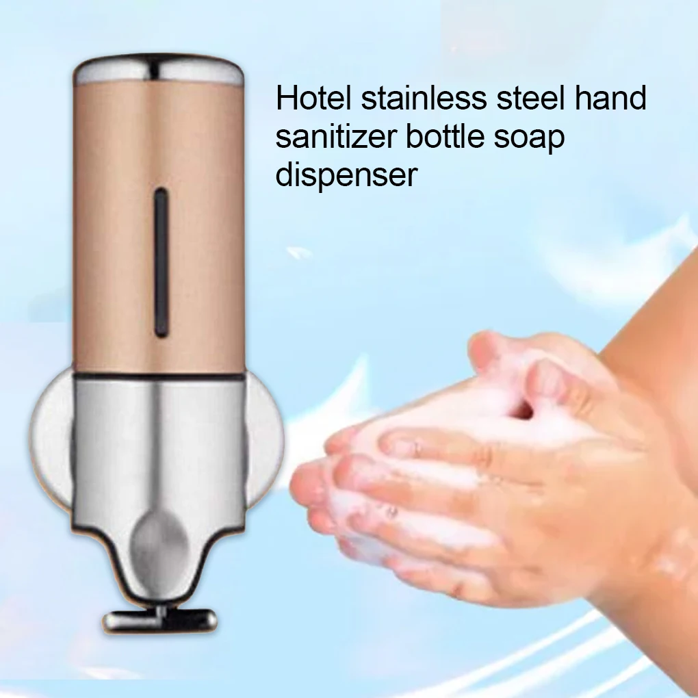 

Bathroom Foam Soap Dispenser Hand Sanitizer Holder Wall Mount Soap Shampoo Head Shower Liquid Dispenser For Bathroom Accessories