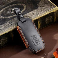new leather car key case fob cover key bag shell for kia seltos sportage r stinger sorento cerato k5 20 2021 kia accessories