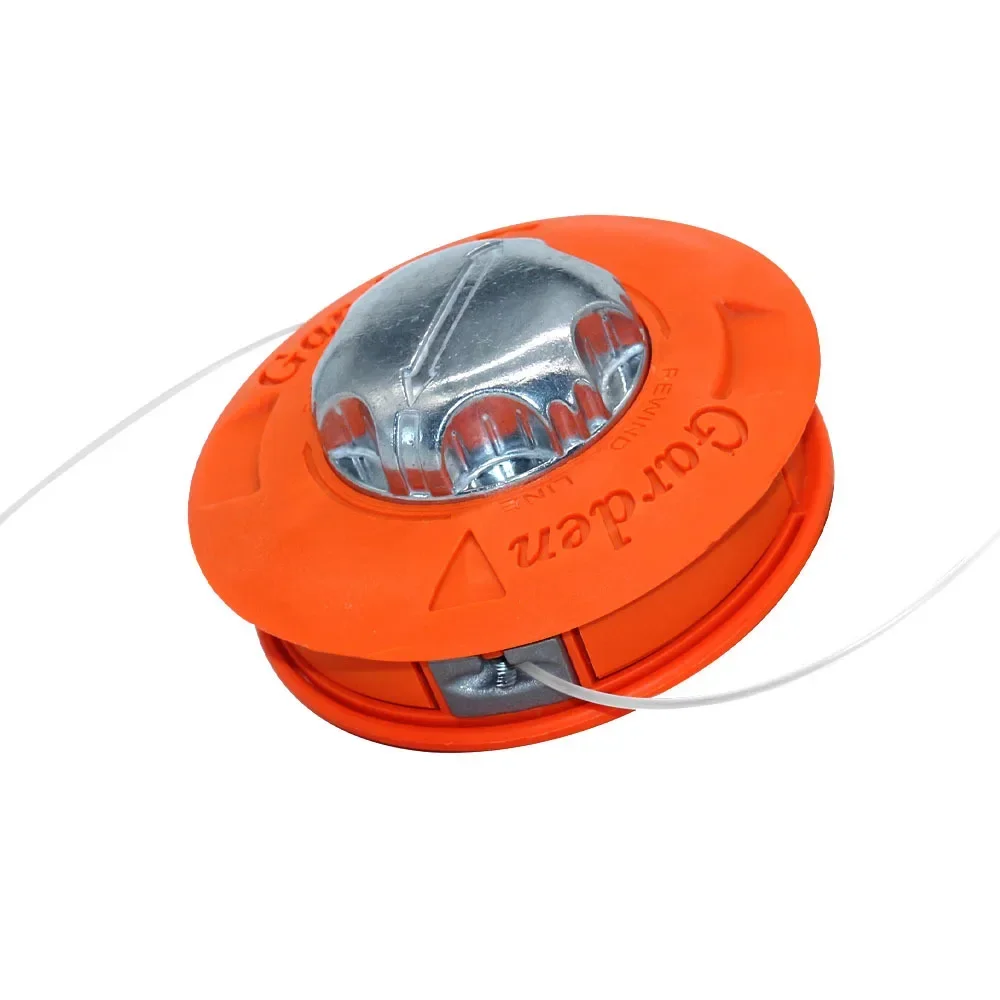 

Катушка для газонокосилки M10, алюминиевая нейлоновая шпуля, триммер для травы, 2 резьбовых полосы