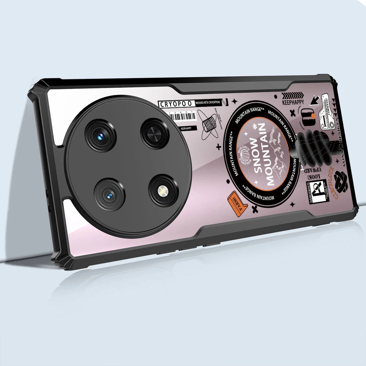 Прозрачный чехол для Honor X9C X8C X7C X6C X9B X8B X7B X6B X5B X9A X8A X7A X6A 4G/5G защиты от падения узор No