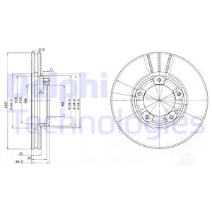 

DELPHI BG2423 87 HILUX 2.4D