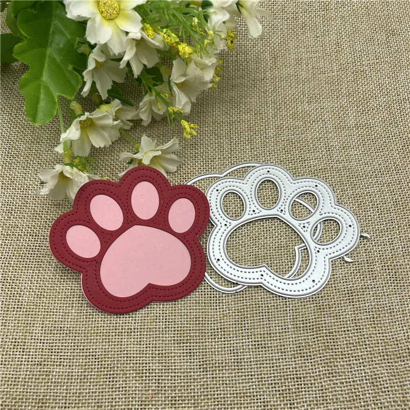 Металлические штампы в виде красивых кошек собак медведей форма круглое