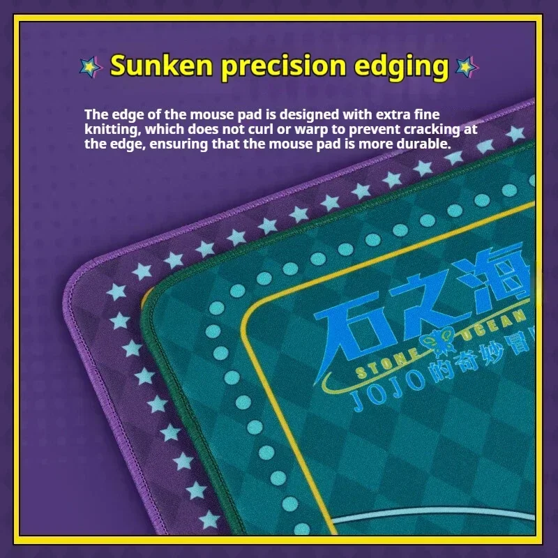 Коврик для мыши VGN JOJO из тканой ткани мягкая кожа износостойкий и прочный большой