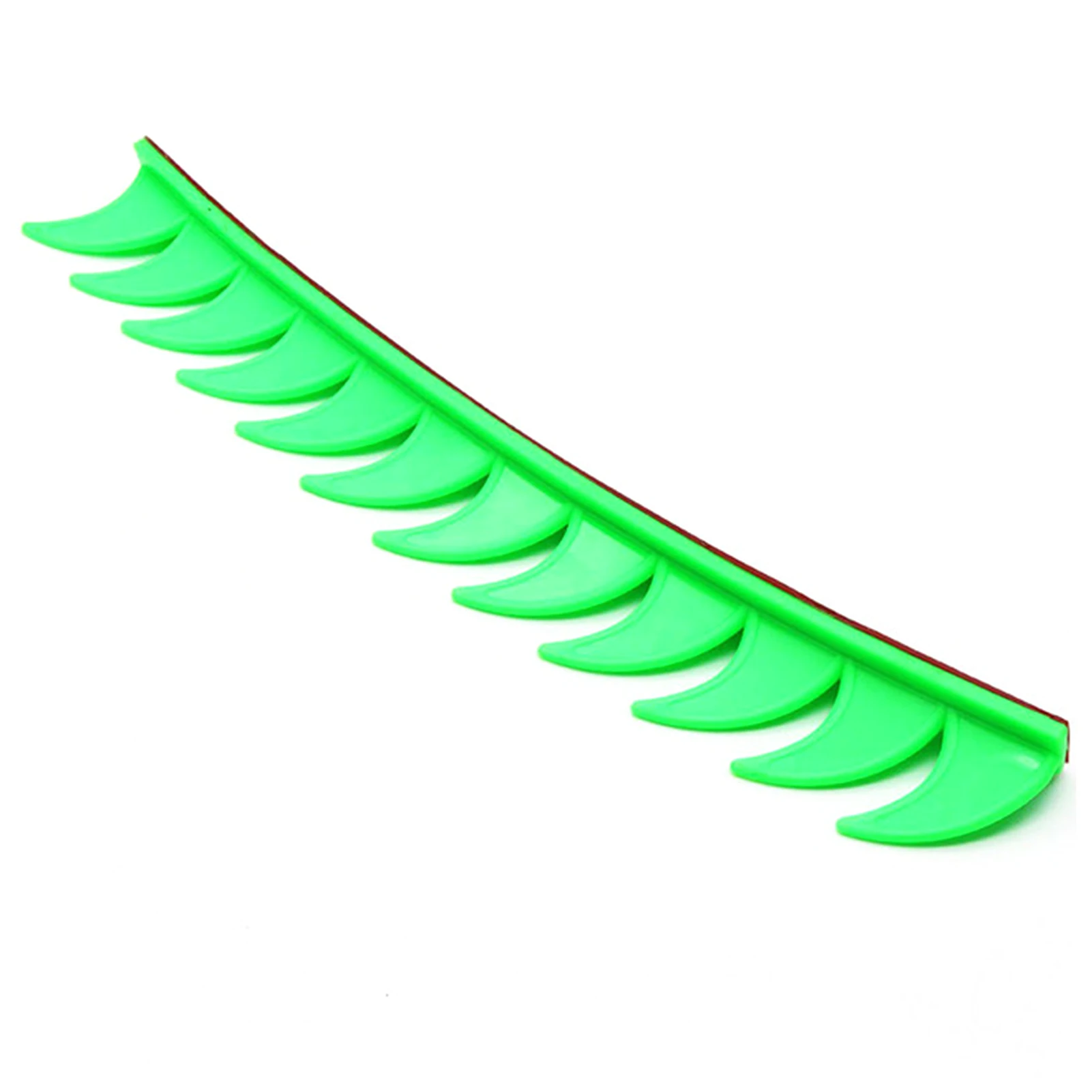 

DIY Mohawk Style Strip For Bike Scootor Durable Cool Folded Biker Soft Motorcycle Helmet Rubber Sticker Universal Multi Coloured