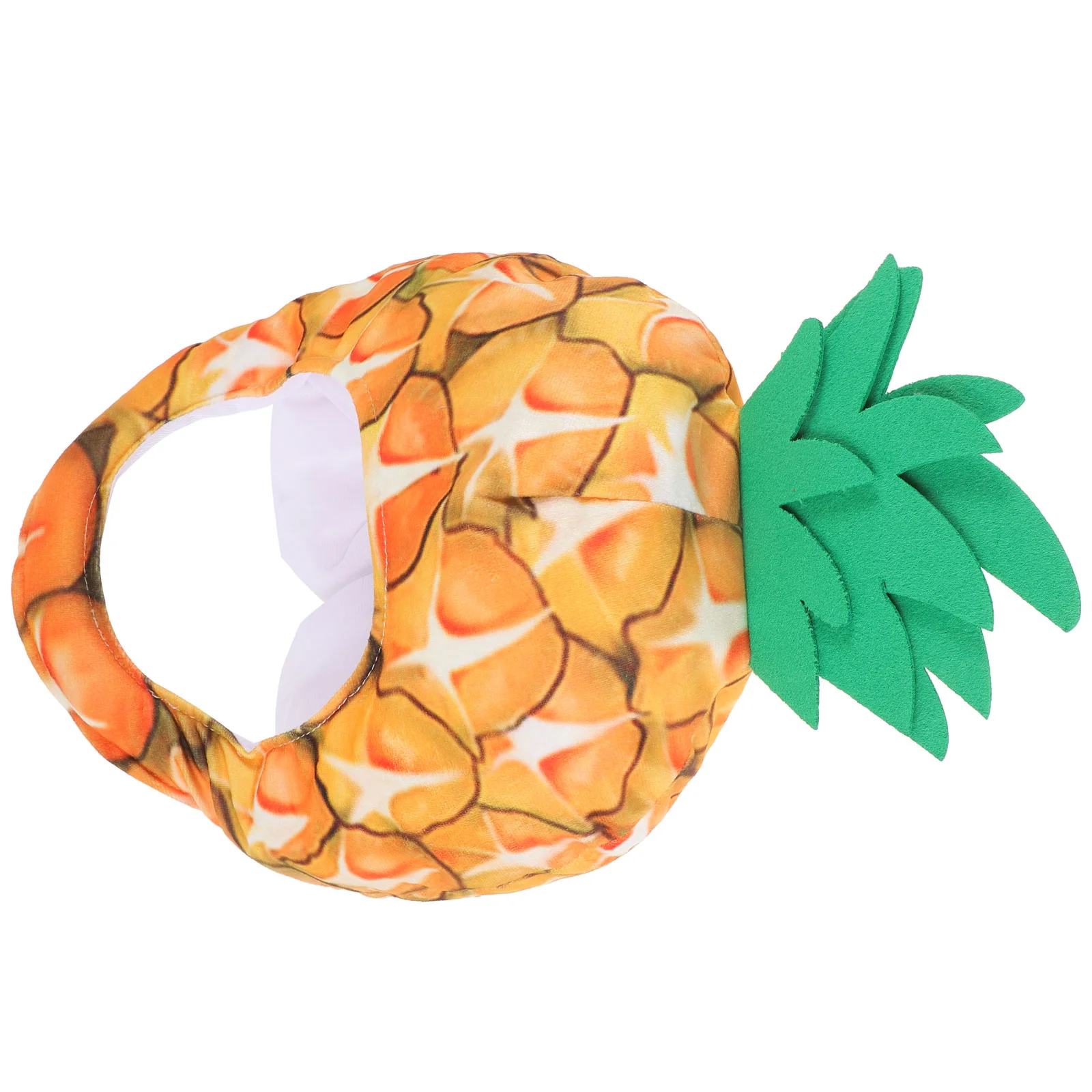 

Pineapple Mask Hat For Cosplay Hat Fruit Plush Mask Cute Funny Pineapple Party Cap Up Dress Headwear Hats Hawaiian Luau Prop