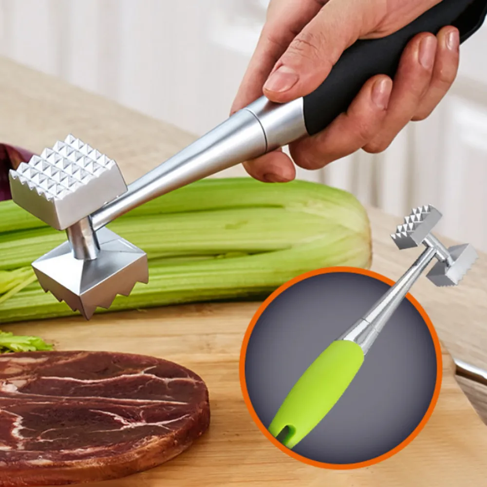 

Фотоинструмент металлический кухонный молоток из говядины алюминиевое мясо курица для кухни, столовой и бара