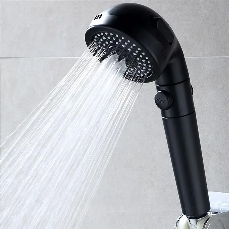 

Shower Head High Pressure Handheld Showerhead Pressurized Detachable Spray Nozzle Bathing Sprayer Household Hotel Bathroom
