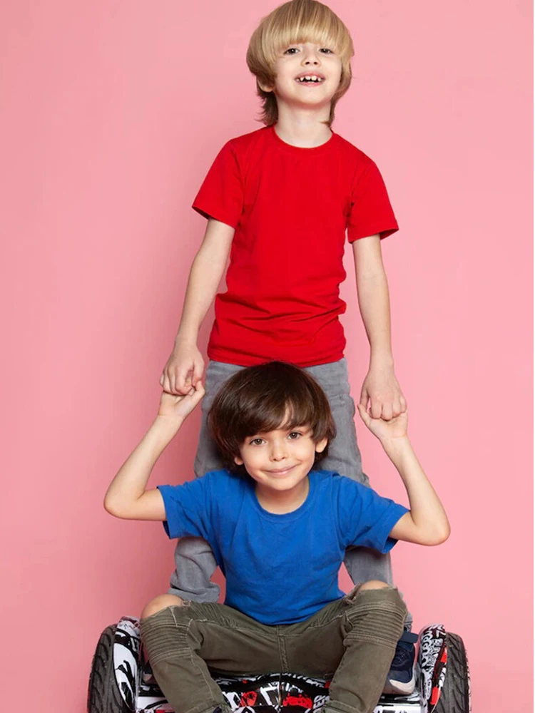 Футбольная рубашка Teekossc для родителей и детей хлопковая футболка унисекс с