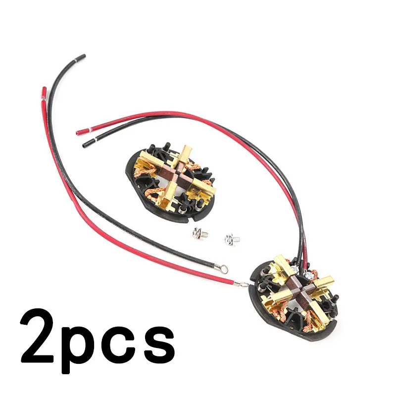 

2pcs Carbon Brushes Set Fits For Milwaukee M18 18V Drill 2602-20 Assembly Tools