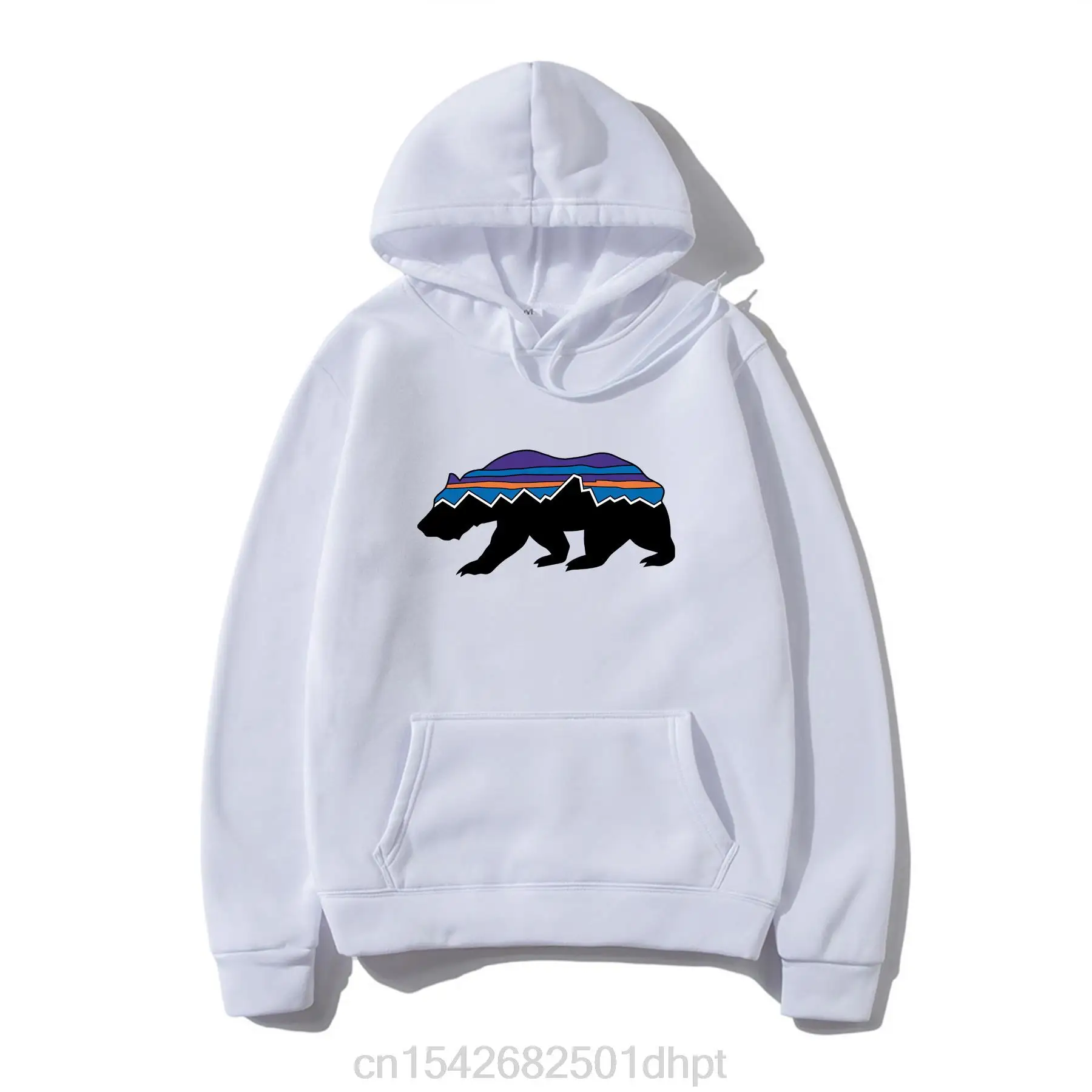 

Men/women Fashion Hip Hop Long Sleeve Oversize Fitz Roy Bear Organic Hoodies Unisex Clothes Anime Sweatshirt Vintage
