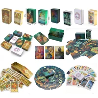 light seers tarot card deck 78 cards in a tin box full color and guidebook is a healing tool and guide light seers tarot deck