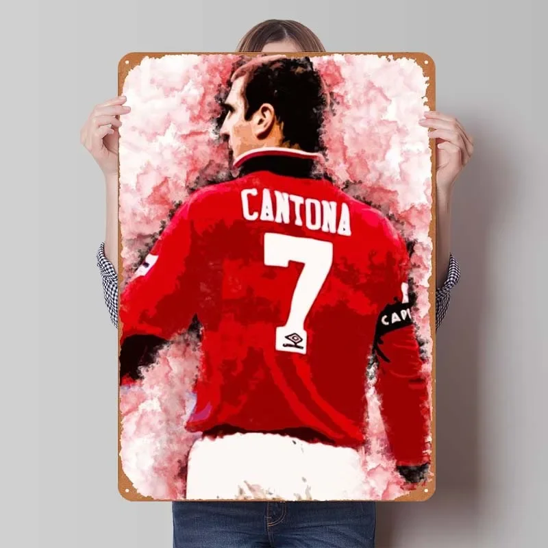 Металлическая вывеска Эрик Кантон