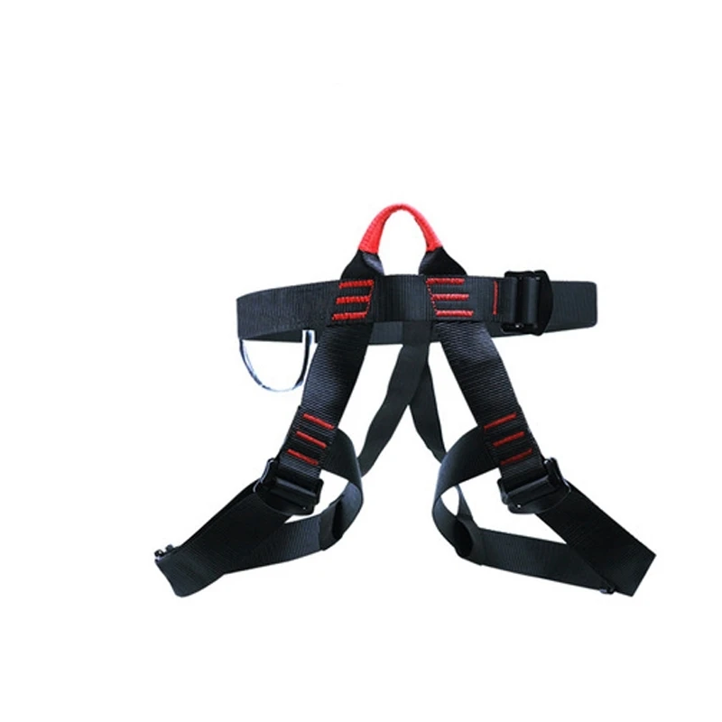 

Half Body Downhill Harness Mountaineering Rock Climbing Sports Protection Accessories Multifunction Adjustable Safety Device