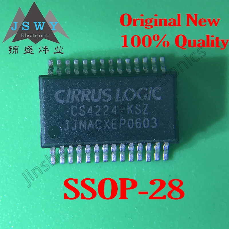 5шт CS4224-KSZR CS4224-KSZ CS4224 Пакет SSOP28 100% Новый Оригинальный Склад, Бесплатная доставка