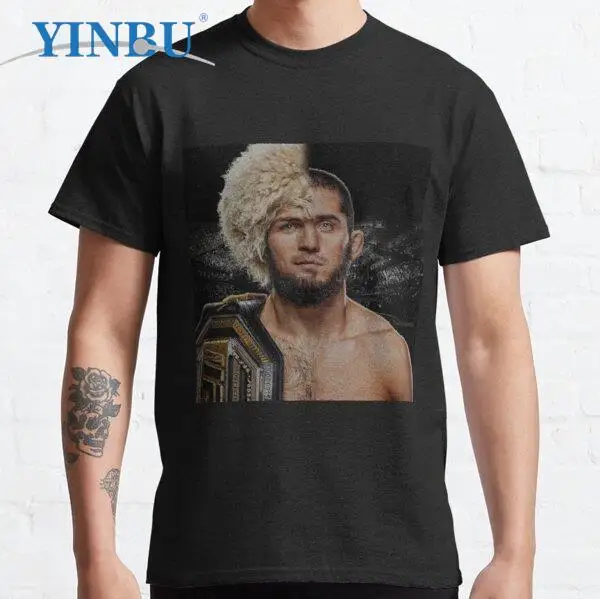 

NEW Islam Makhachev printed YINBU Brand t shirts fashion High quality Men's short t-shirt O neck Graphic Tee 2022- 2