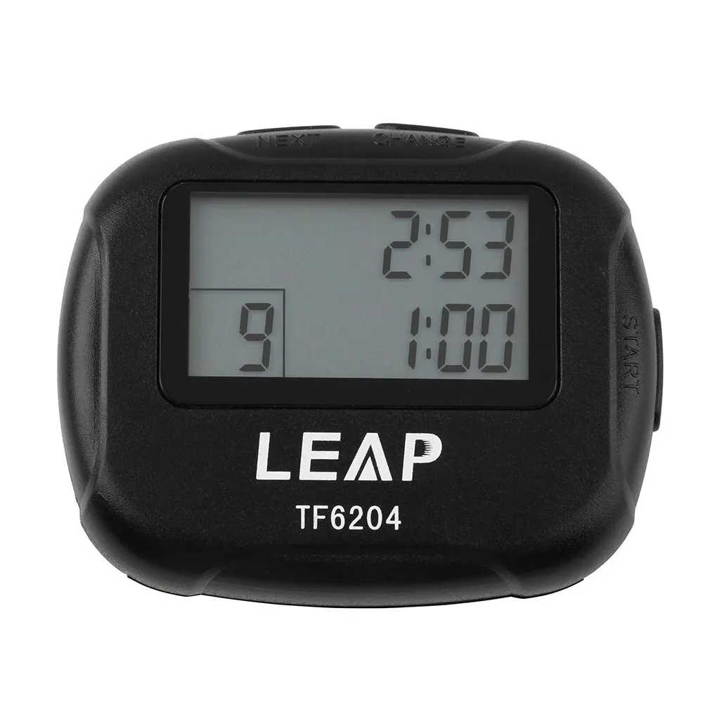 

LEAP Training Electronics Interval Timer Segment Stopwatch Interval Chronograph for Sports Yoga Cross-fit Boxing GYM Trainings