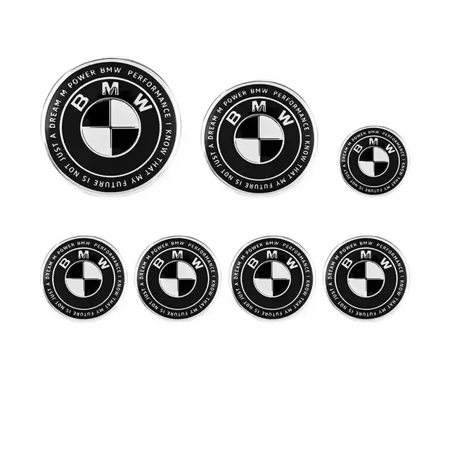 Фото 7 шт. эмблемы для капота, передней и задней части багажника для Mini BMW 50-летия, E60, E93, E87, G01, G20, X3, X5, F30, F20, E36, E46, E53, E90, F10 №3