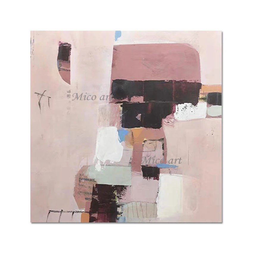 

Большая абстрактная картина, Современная Настенная картина маслом на холсте, китайская идея без рамки, декоративная картина для гостиной