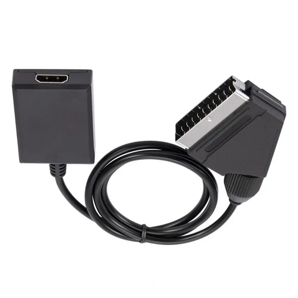 

Helpful High Clarity HDMI-compatible to SCART Adapter Wear-resistant HDMI-compatible to SCART Connector Powerful for DV