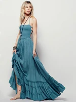european ladies womens dresses with cutout and lace sexy ladies backless boho beach maxi dress cotton dress medieval dress