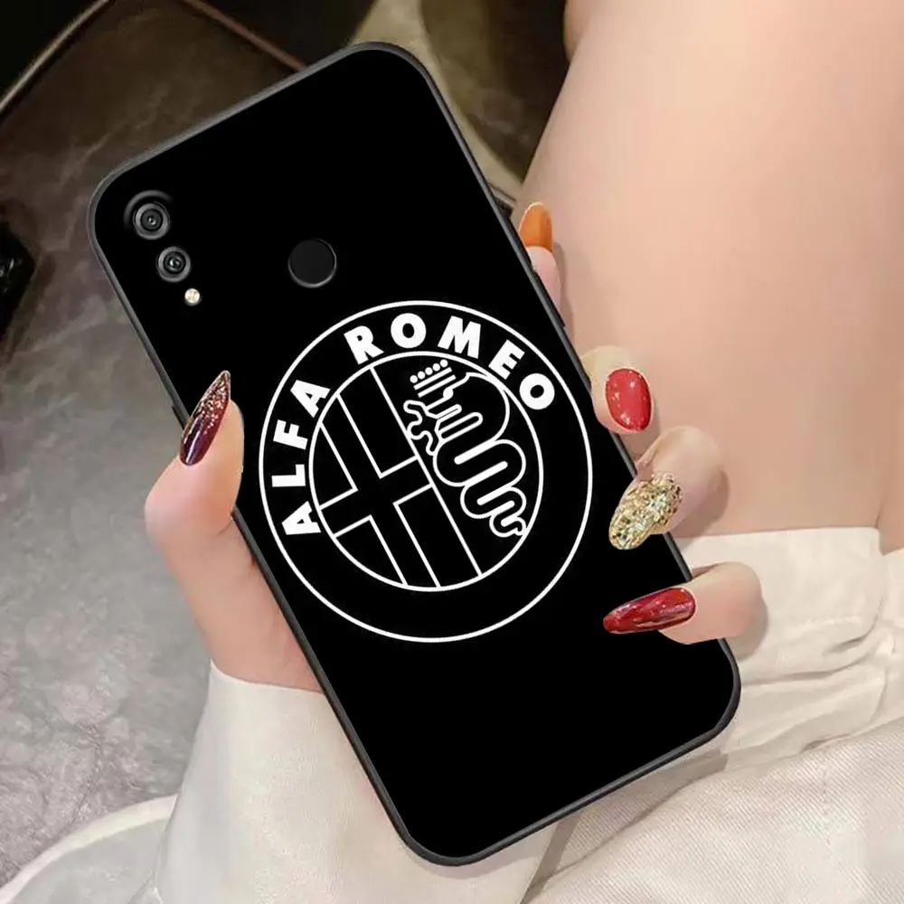 Case For HUAWEI Honor 9X 9 8 8X Max 80 70 60 50 30 20 10 10I NOTE 10 Lite Pro Case Funda Coque Shell Italy Sport Car Alfa Romeo