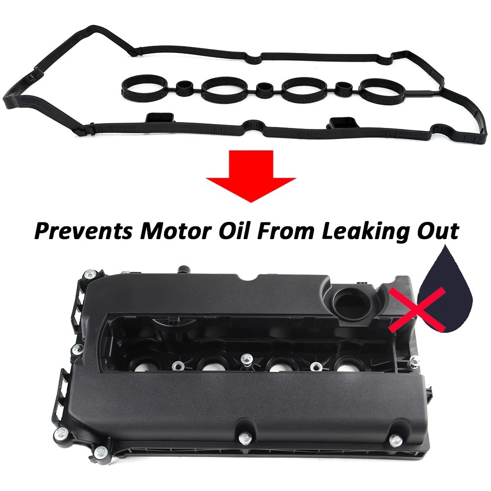 Резиновая крышка клапана двигателя для Chevrolet Cruze Aveo Aveo5 Sonic Opel Saturn Astra H J Corsa D E Pontiac Alfa 1,6 л 1,8 л (art.: 3920c50e19bd6) - 3920c50e19bd6