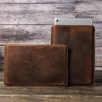 cow leather ipad sleeve bag for mini 6 8 3 inch mini 5 4 3 2 16th generation galaxy tab s2 a 8 4 huawei matepad t8 tablet case