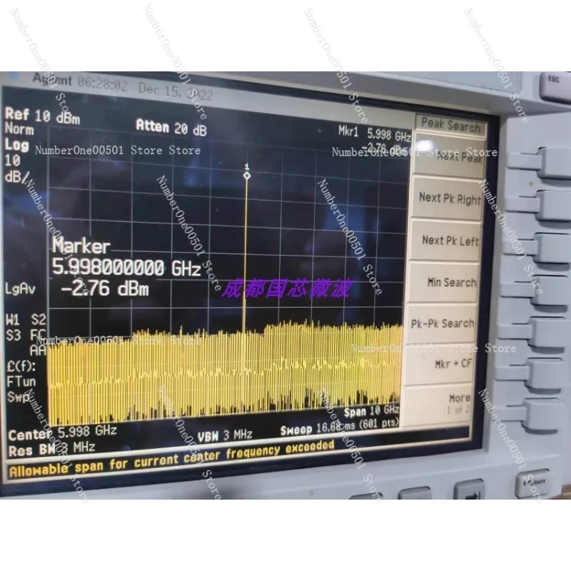 50M-6000M 10W/40dBm RF широкополосный усилитель мощности источник радиочастотного