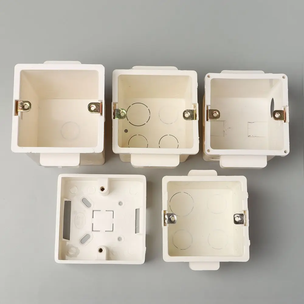 

External Mounting Adjustable Box 35mm/60mm/70mm/80mm/100mm for Standard Switches Sockets Apply For Any Position of Wall Surface