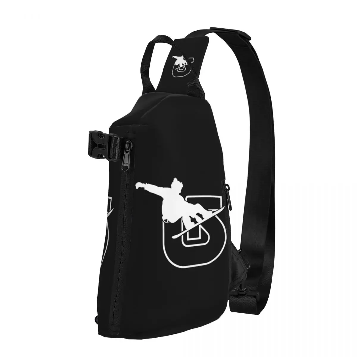 Спортивная нагрудная сумка Burton для сноуборда мужской рюкзак через плечо на