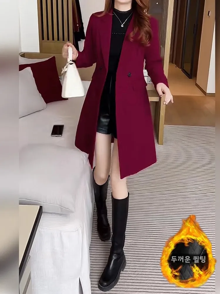 Повседневный плащ верхняя одежда женский средней длины осенний раний 2024 модное