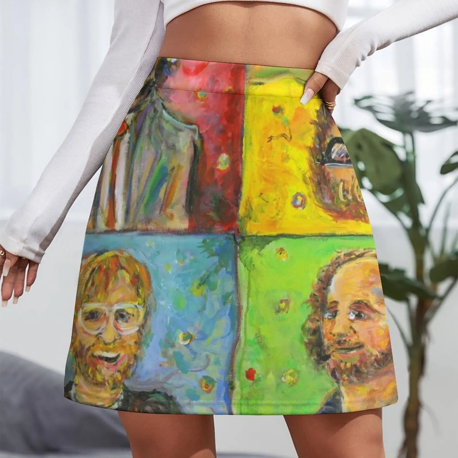 Сплит открытый и МЕЛЬ! (Фиш) Мини-юбка короткая юбка для женщин женское летнее