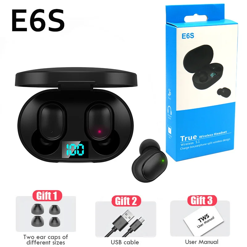 Беспроводные Bluetooth-наушники с шумоподавлением гарнитура микрофоном для режима