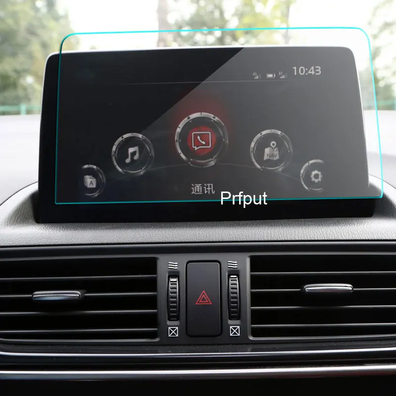 

Для Mazda CX-4 2020 2021 Автомобильная GPS-навигационная пленка ЖК-экран Защитная пленка из закаленного стекла Пленка против царапин Аксессуары для интерьера