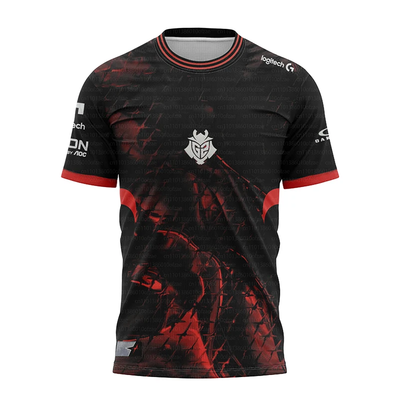 Фото Джерси G2 Gaming 2025 года, униформа League Of Legends CSGO Professional League Player, футболки по индивидуальному заказу для болельщиков, топы унисекс №1