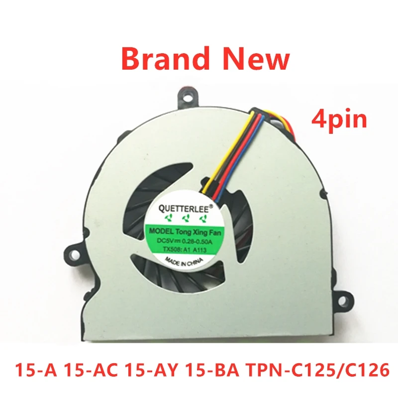 

Brand New Laptop CPU Cooling Fan Radiation For HP 15-A 15-AC 15-AY 15-BA TPN-C125 TPN-C126