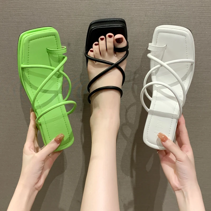 

Шлепанцы женские на танкетке, сланцы, без задника, на платформе, Гавайские дизайнерские, лето 2022