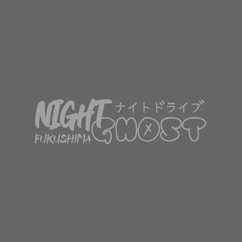 

NIGHT GHOST FUKUSHIMA модификация аксессуары украшение лобовое стекло автомобиля украшение водостойкая виниловая наклейка на мотоцикл