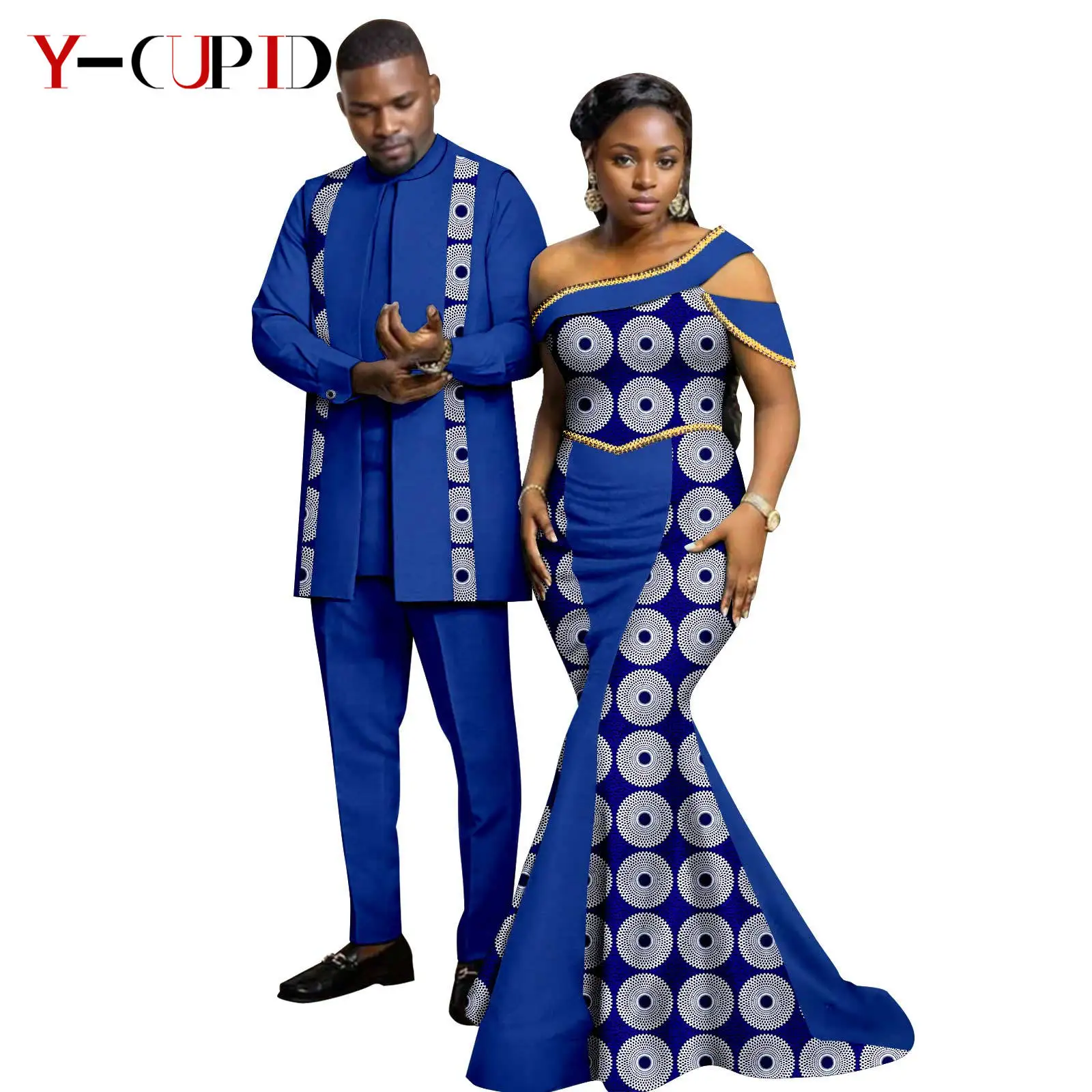 Женские платья с Африканским принтом русалки подходящая Женская одежда для