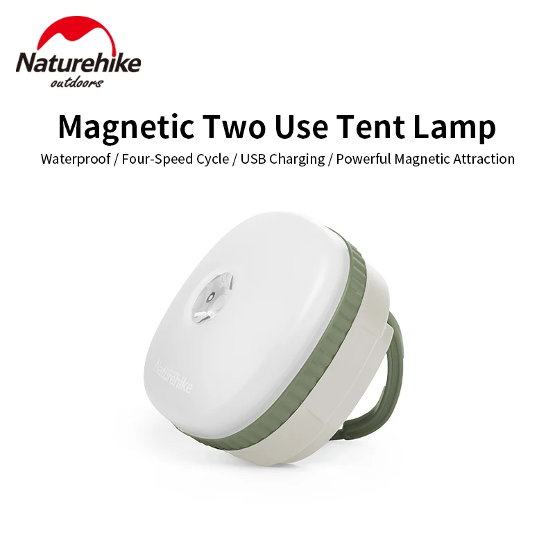 

Naturehike LED Camping Lamp Retro Hanging Magnetic Tent Lights Dimmable Waterproof USB/Battery Styles Flashlight For Outdoor