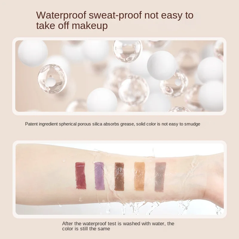 Натуральный долговечный макияж YY гаджет для бровей новичка жидкое формирование