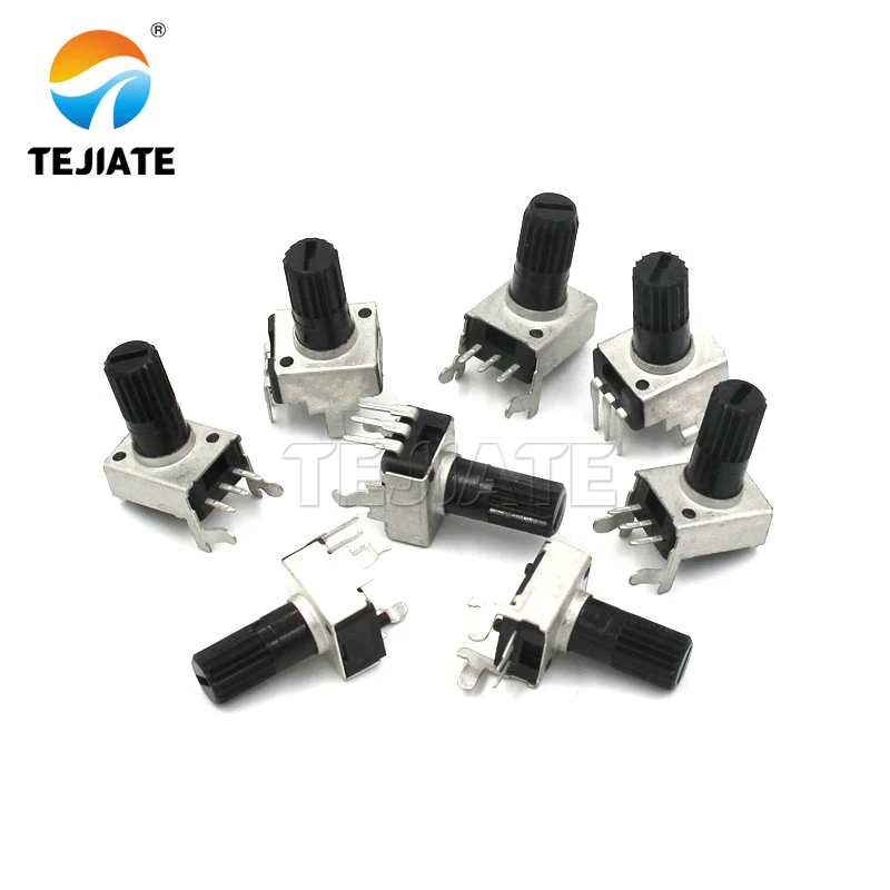 Потенциометр 0932 изогнутые ножки горизонтальный регулируемый резистор