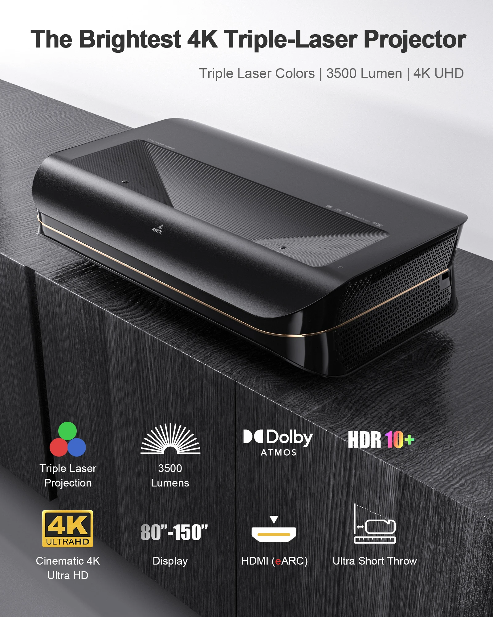 Рисунок 2 - LTV-3500 Dlp проектор Android лазерный