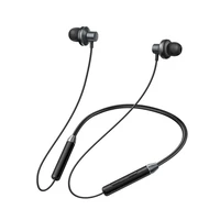 neckband bluetooth compatible headset in ear binaural sports running wireless headphone smart call music earphones