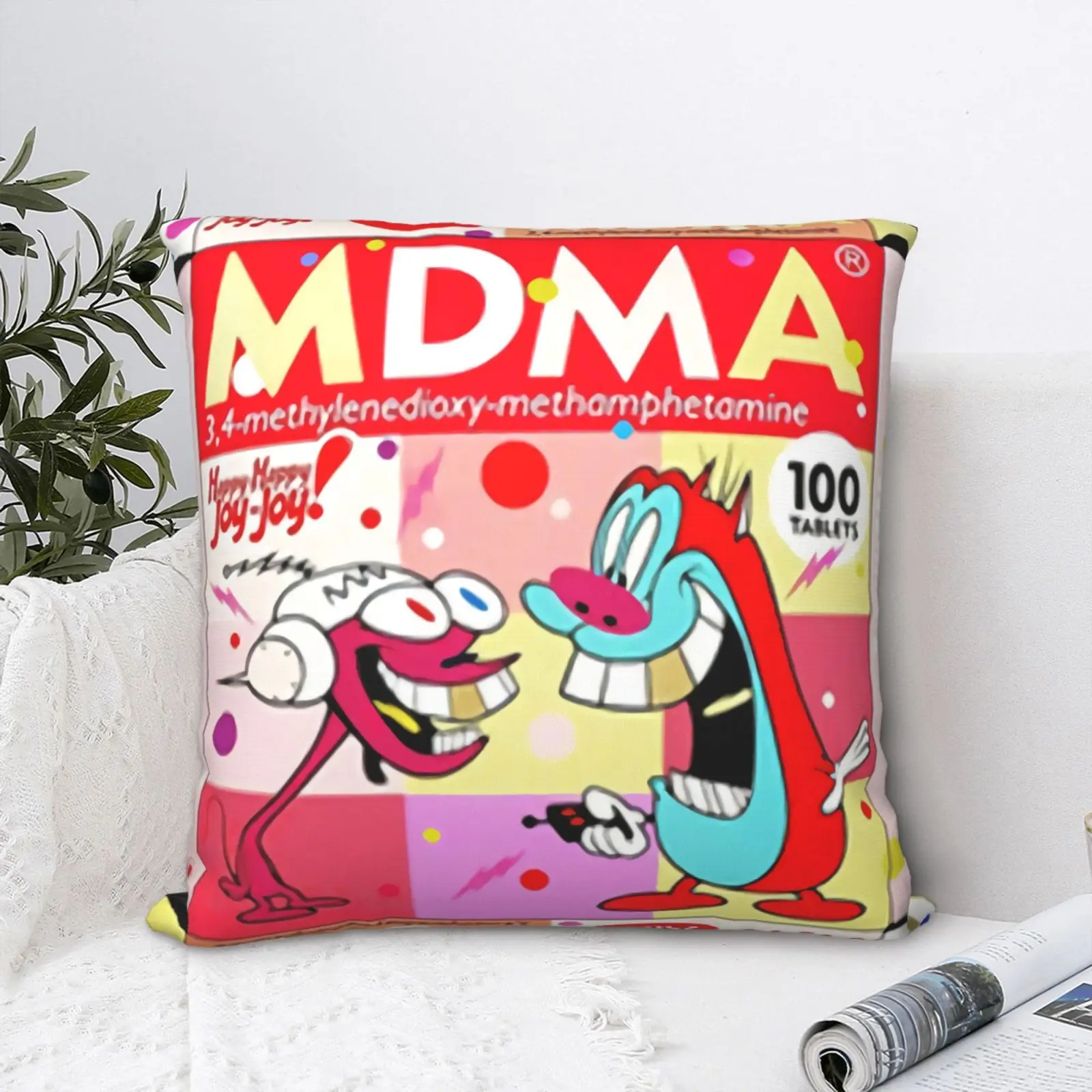 

Mdma Rave Techno Mda Defqon Kokain 1563 Pillow Case Pillow Case White Vintage Sofa Big Size Anime Pillow Case Pillow Cover Big