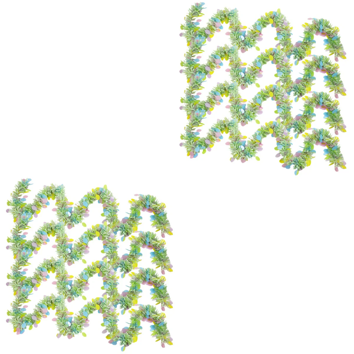 

8 pcs Decorative Tinsel Garland Easter Tinsel Garland Festival Supply Decoration