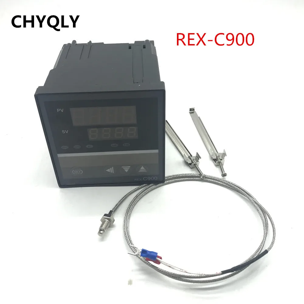

1x ПИД-регулятор температуры REX-C900 Универсальный вход SSR релейный выходной термостат регулярный M * AN V * AN 96*96 мм