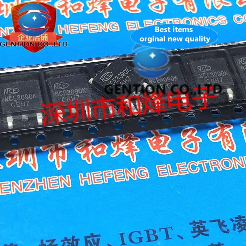 

10 шт., NCE3090K TO-252, 30 В, 90 А, В НАЛИЧИИ, 100% новый и оригинальный