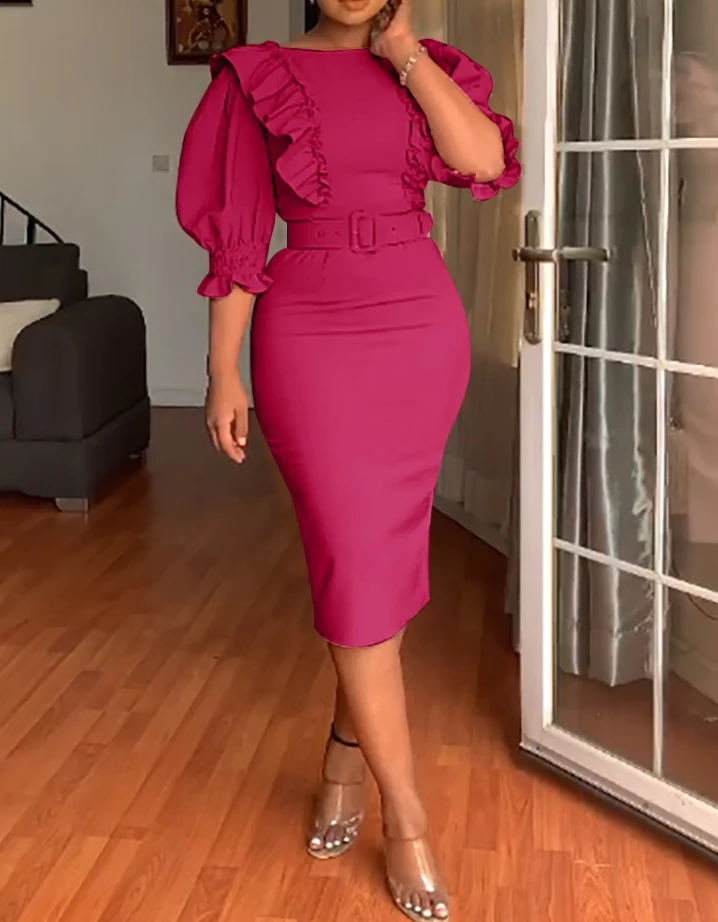 Рисунок 3 - Одноцветное облегающее женское